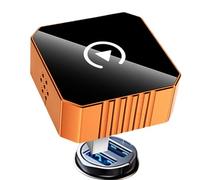 Adaptador inalámbrico - Mini USB 3.1 x 3.1 x 1.1 cm convertidor inalámbrico | Auto WiFi | Plug and Play Smart Adapter | Conexión rápida Smartphone | Accesorio vehículo