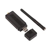 Adaptador inalámbrico NetCard AR9271 USB WiFi Adaptador de Antena 2DBI Desmontable para computadora de TV, Mejor recepción de señal, WiFi portátil, Internet rápido y Estable,