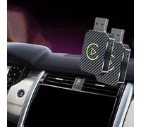 Adaptador inalámbrico, para Android Auto para combo, con puerto de entrada tipo C, con conexión automática, función de transición sin costuras, PNP para simplicidad (plateado)