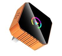 Adaptador inalámbrico para automóvil: convertidor de vehículo Plug and Play, reconexión automática inteligente, conectividad rápida del amplificador de señal | Llamadas manos libres y transmisión de