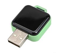 Adaptador inalámbrico para Carplay para Android Auto para 2 en 1 Dongle Convertir con cable a USB inalámbrico A C de baja latencia Auto Connect