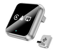 Adaptador inalámbrico para coche, accesorios de audio para coche, convertidor de espejo de pantalla automática | para SUV autocaravanas rutas diarias Conducción en la ciudad Autopista Viajes