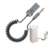 Adaptador Inalámbrico para Coche | Conector De Audio para Vehículo,Accesorio De Interior con Cancelación De Ruido para Viajes Largos Y De Negocios