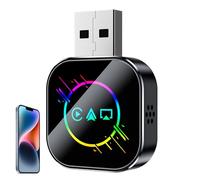 Adaptador Inalámbrico Para Coche,Conversor de Conexión Automática Rápida - Adaptador De Proyección De Pantalla Del Automóvil - Para Viajes Diarios Trayectos Largos Conducción Urbana Navegación En