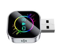 Adaptador inalámbrico para coche, convertidor de conexión automática rápida, adaptador inalámbrico de espejo para pantalla de coche, para desplazamientos diarios, viajes de larga distancia, navegación