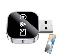 Adaptador Inalámbrico Para Coche - Dispositivo Plug And Play Inalámbrico, Conversión Inteligente | Módulo De Conexión Automática Para Navegación, Llamadas Y Entretenimiento, Ideal Para Movimientos