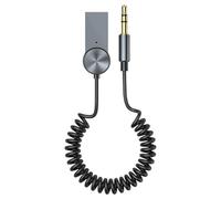 Adaptador Inalámbrico para Coche, Transmisor De Radio Inalámbrico para Automóvil, Accesorio De Interior con Cancelación De Ruido para Viajes Largos Y De Negocios