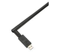 Adaptador Inalámbrico USB WiFi, 2,4 GHz 5,8 GHz de Doble Banda USB 3.0 1200 M Tarjeta de Internet Inalámbrica con Antena Flexible de 6 DBi, Adaptador Inalámbrico de Doble Banda