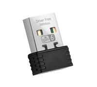 Adaptador InaláMbrico WiFi 6 AX286 802.11Ax 2,4 GHz, Controlador Gratuito, Tarjeta de Red USB para Ordenador Win7/10/11, Mini Receptor