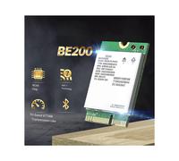 Adaptador Inalámbrico WiFi 7 BE200 NGFF 5.4 WiFi7 8774Mbps 2.4G/5G/6GHz 802.11AX para PC de Escritorio/Portátil para Win10/11