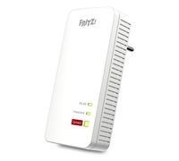 Adaptador individual FRITZ!Powerline 1240 AX WLAN Conexión estable a través de la línea eléctrica, hasta 1.200 Mbit/s, 2 puertos LAN Gigabit
