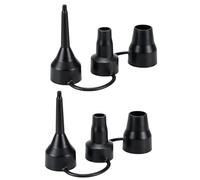 Adaptador Inflador Paddle Surf, Adaptador de Bomba Sup, Adaptador de Válvula Inflable con 3 Boquillas, Convertidor Bomba de Aire, para Botes Inflables, Tabla De Remo De Pie, Cama Inflable (2PCS)