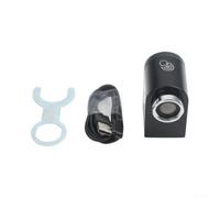 Adaptador inteligente de grifo sin contacto con sensor infrarrojo, ahorro de agua para fregadero de cocina y baño, dispositivo de control de flujo automático manos libres, gris, 67 x 65 x 33 mm (negro