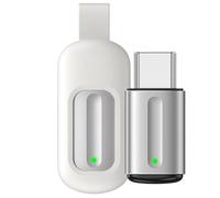 Adaptador IR: aleación de aluminio, tipo C, adaptador, mando a distancia para smartphone | Ligero, eficiente, universal, hogar, oficina, viajes, TV, aire acondicionado, accesorios electrónicos