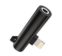 Adaptador Jack 3,5mm Auriculares Lightning Cargador para iPhone 14 Aux Cable Accesorios Cable Audio Auriculares Divisor Auriculares Carga para Apple para iPad Alargador Auriculares Autoradio Adapter