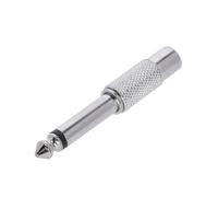 Adaptador jack 6,3 macho mono a rca hembra adam k4arf2jm2