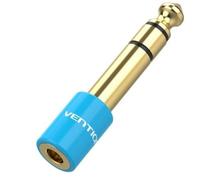 Adaptador Jack Vention VAB-S01-L/ Jack 6.5 Macho - Jack 3.5 Hembra/ Azul