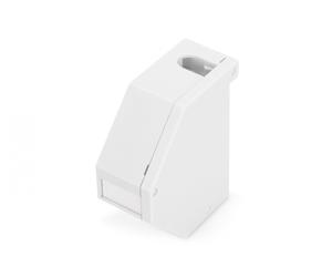 Adaptador keystone para riel DIN, carcasa IP20 para 1x módulo keystone