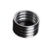 Adaptador Kit Ensanchamiento Coche 65,1-60,1 64,1-57,1 70,1-63,4 67,1-65,1 70,1-64,1 72,6-60,1 60,1-57,1 Mm 4 Piezas/lotes Anillos Centrales De Aluminio(64.1 to 57.1mm)