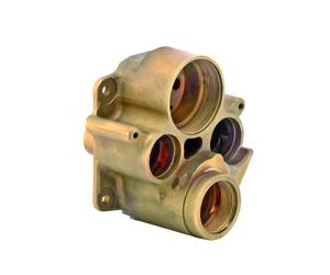 Adaptador KLUDI FLEXXBOXX para recorridos de agua intercambiados, para variantes de termostato FLEXX.BOXX, 7400100-00