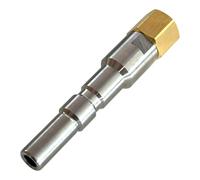 Adaptador Kränzle D12 a KEW WAP Alto Nilfisk Neptune | 3/8 pulgadas IG Acero inoxidable Latón | Accesorios de adaptador para lavadora de alta presión M&M Smartek