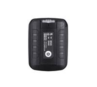 Adaptador Lámpara LED Linterna USB Cargador de Teléfono Móvil para Batería para 18V Li-Ion Negro
