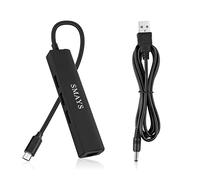 Adaptador LAN Ethernet de repuesto para reproductor multimedia Roku Express 4K+ 2021, concentrador de cable OTG micro USB a Internet con cable RJ45