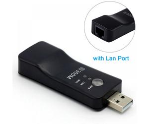 Adaptador LAN para Smart TV Samsung: Dongle inalámbrico Ethernet/Wi-Fi