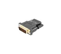 Lanberg Adaptador HDMI a DVI-D (24+1) Hembra/Macho Negro