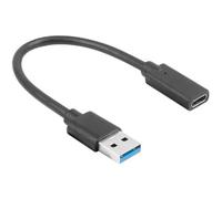 Adaptador Lanberg Usb 3.1 Tipo C/ Usb Tipo-A 15Cm