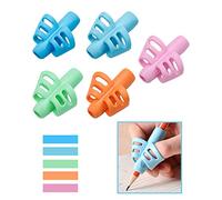 adaptador lapiz para niños De 5 Piezas, Para NiñOs pencil grip De LáPiz De Silicona De Colores, Herramientas De CorreccióN De Postura Para Que Los Estudiantes Escriban Y Practiquen