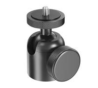 Adaptador ligero de cabeza de 3/8 a 1/4 con rotación para trípodes de cámara, proyectores, montaje de múltiples dispositivos, adaptador de tornillo de cámara