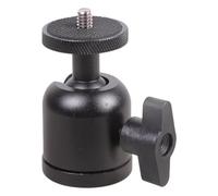 Adaptador ligero de cabeza de 3/8 a 1/4 con rotación para trípodes de cámara, proyectores, montaje de múltiples dispositivos, adaptador de tornillo de cámara