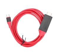 Adaptador Lightning a HDMI, cable HDTV con certificación MFi de Apple, conector de sincronización de pantalla, compatible con resolución 2K, Plug