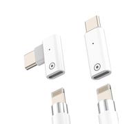 Adaptador Lightning hembra a USB C macho (2 Pack) para Apple Pencil para iPad 1ª Generación Lápiz Conector Recambio Cargador Carga Type C USB-C para Apple Lápiz Primera Generación