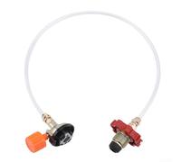 Adaptador Llenado Gas Butano Propano Compatible Estufa | Compatible tanques planos, cartuchos estándar, estufas camping, conexión , uso versátil(A)