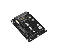 Adaptador M.2 NGFF MSATA SSD A 3.0 de 2,5 Pulgadas, Tarjeta Elevadora Convertidora M2 SSD MSATA para PC Portátil, Tarjetas Adicionales