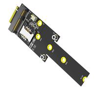 Adaptador M Key a PCIe Convertidores de tarjeta con módulo de expansión de ranura para tarjeta para convertidor PCIE 2242 2260 2280 221100