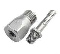 Adaptador M22 compatible con SDS PLUS para brocas de núcleo, martillo eléctrico que se conecta fácilmente (mango redondo)