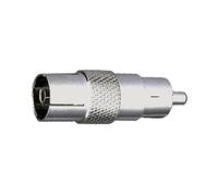 Adaptador macho rca a tv-pal hembra. electro dh 10.553/mf 843055201065