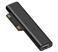 Adaptador magnético a USB C hembra, adaptador de 15 V CC a USB C adaptador hecho para Surface Pro 7/Pro 6/Pro 5/Pro 4/Pro 3, Surface Laptop 4/3/2/1, Surface Go 3/2/1 Serie