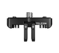 Adaptador magnético multifuncional de liberación rápida TELESIN para trípode de cámara, compatible con accesorios Insta360 X4.