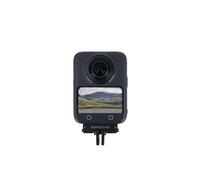 Adaptador magnético plegable de liberación rápida para DJI Osmo 360 para cámara Action 5 Pro, placa de abrazadera de aleación de aluminio con montaje de rosca de 1/4, sistema de estabilidad dual para