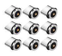 Adaptador magnético USB Eease de 9 piezas con puntas de conector de cable giratorio de 360