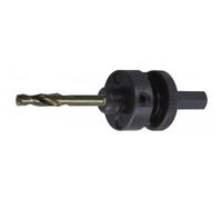 Adaptador MAKITA vástago HEX 11 mm para agujeros desde 32 mm (con rosca 5/8" 18UNF y pasadores) D-17186