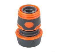 Adaptador Manguera 16mm Conector Riego Paso Agua(through 3/4 inches) | Flujo continuo, paso agua, para ideal riego para goteo, ABS , para fácil montaje manual