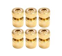 Adaptador Manguera Grifo Agua 6 Uds., Juego Accesorios Conector TuberíA 1/2 Pulgadas, Sistemas Acoplamiento Manguera JardíN LiberacióN RáPida para
