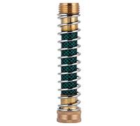 Adaptador Manguera Jardín Extensión Flexible con Conector Grifo y Acoplamiento Duradero - Herramienta Espiral Protección Muelle