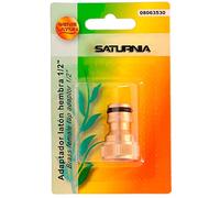 Saturnia Adaptador de manguera Latón 1/2" hembra Conector grifo a conector rápido