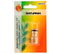 Adaptador Manguera Laton 1/2"" Macho